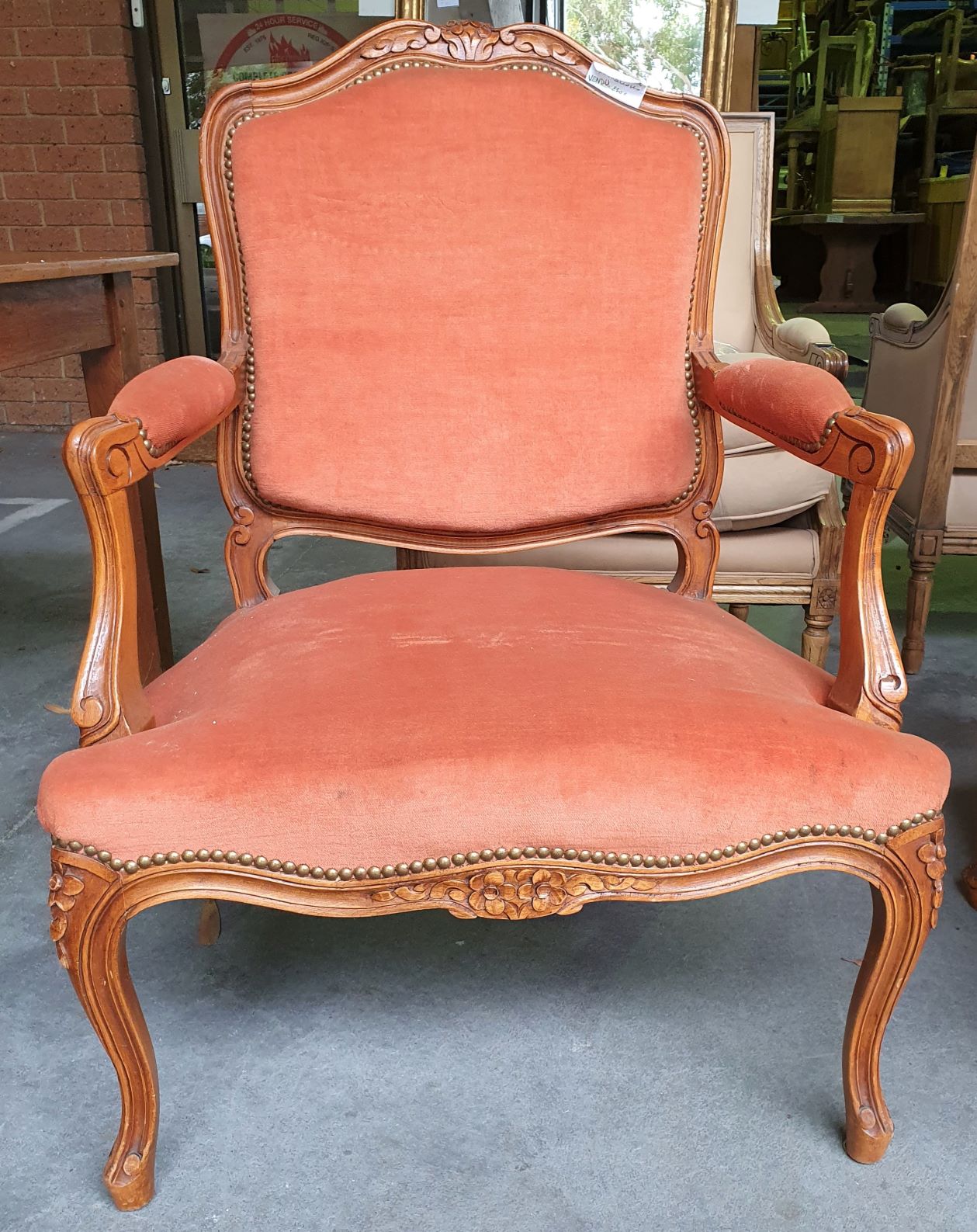 A pair of Parisian Fauteuil Armchairs